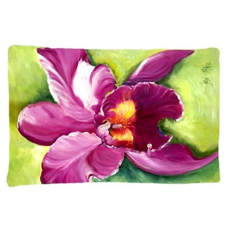 Carolines Treasures JMK1120PILLOWCASE Orchid Fabric Standard Pillowcase